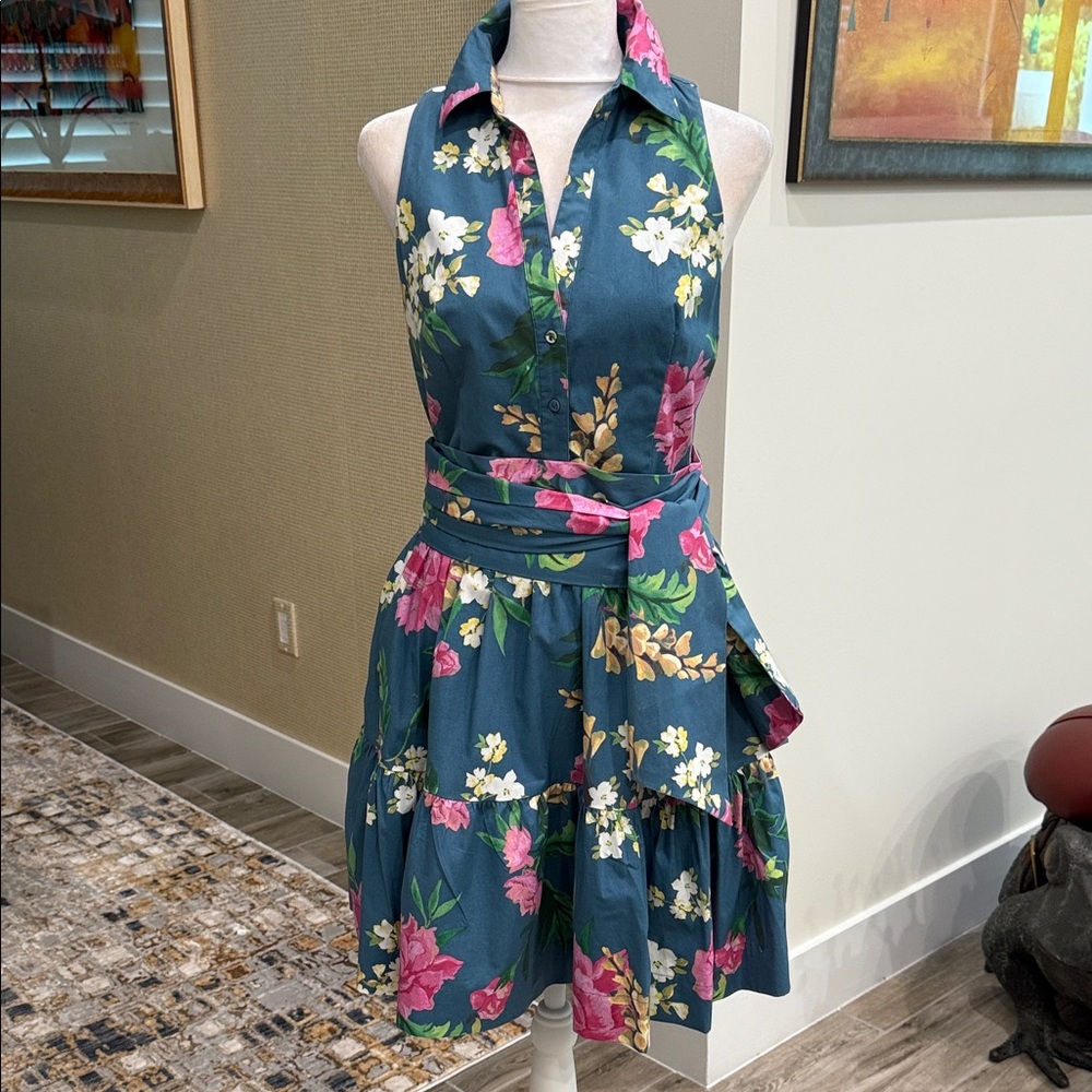 Vineyard Vines Floral Dress - Size 4